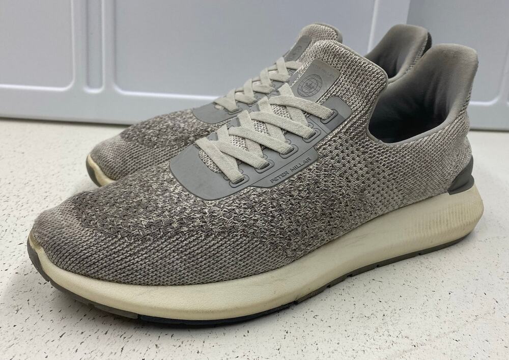 Peter Millar Crown Sport Hyperlight Apollo knit laceless shoes sneakers, 9